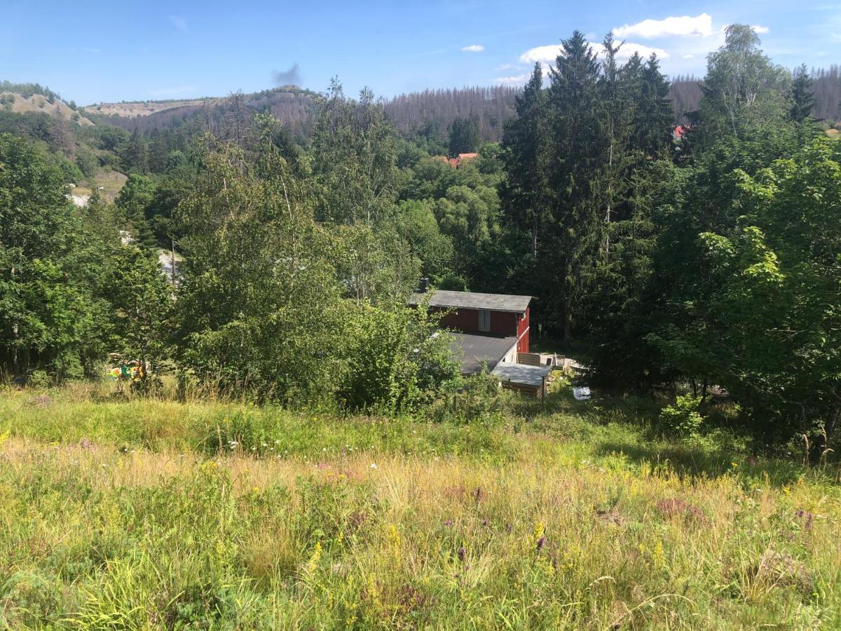 Ferienhaus am Hahnenkopf Höhlenort Rübeland Exterior foto